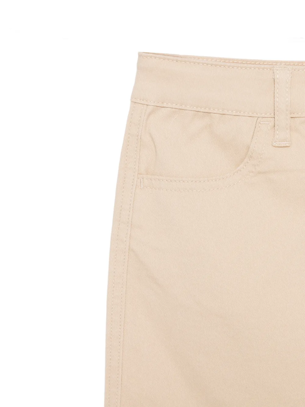 TWINSET Kids Mini-spijkerrok Beige