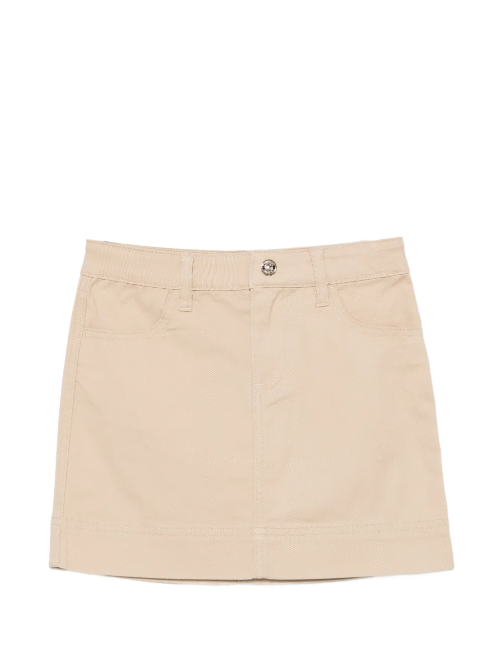 TWINSET Kids denim mini skirt - Toni neutri