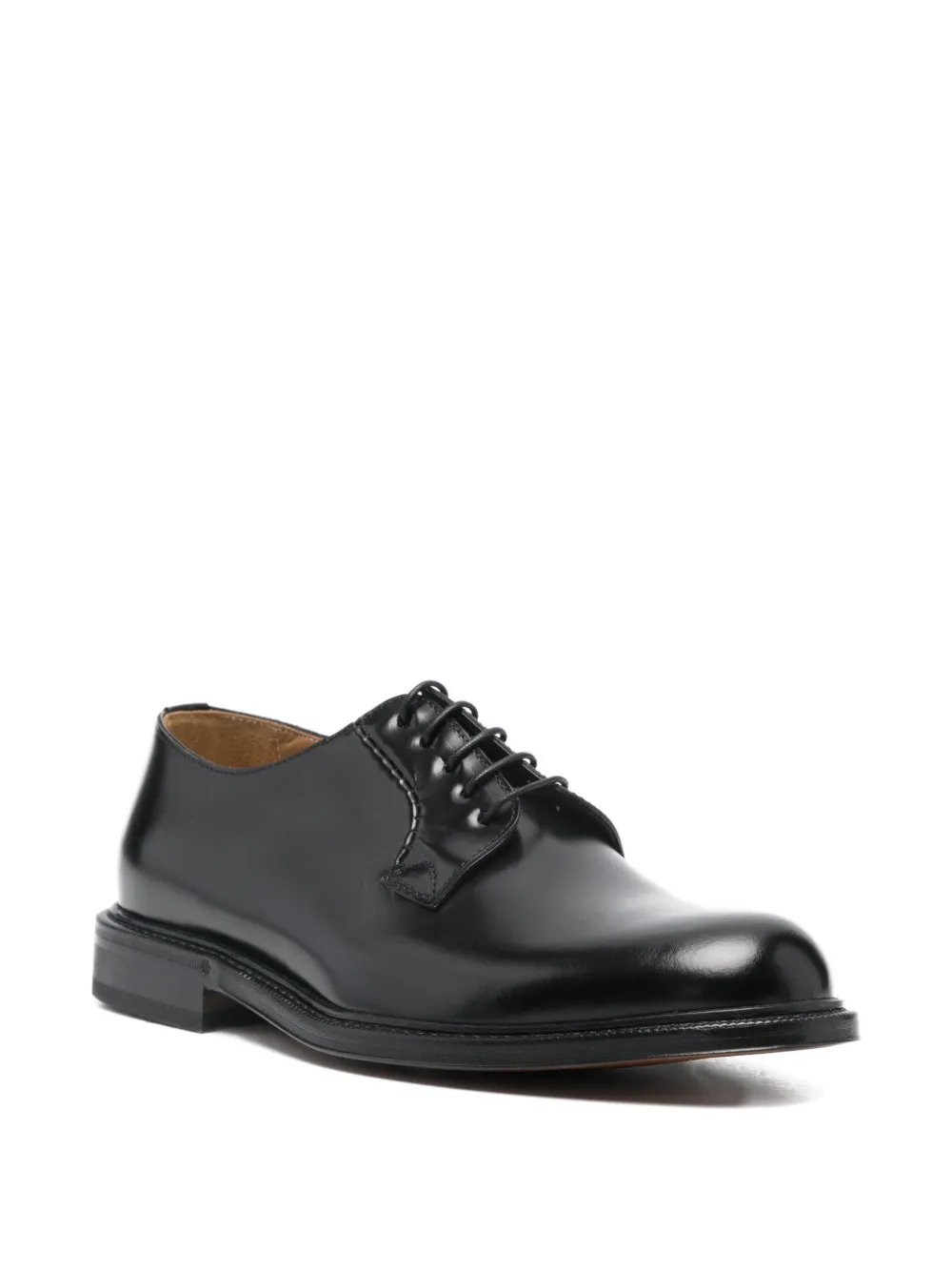 Cenere GB Church's derby veterschoenen Zwart