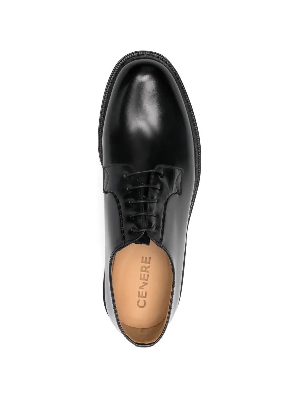 Cenere GB Church's derby veterschoenen Zwart