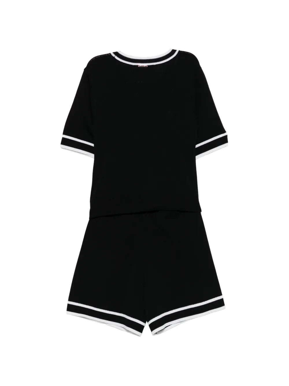  Twinset Kids Button-embellished Knitted Set - Black 