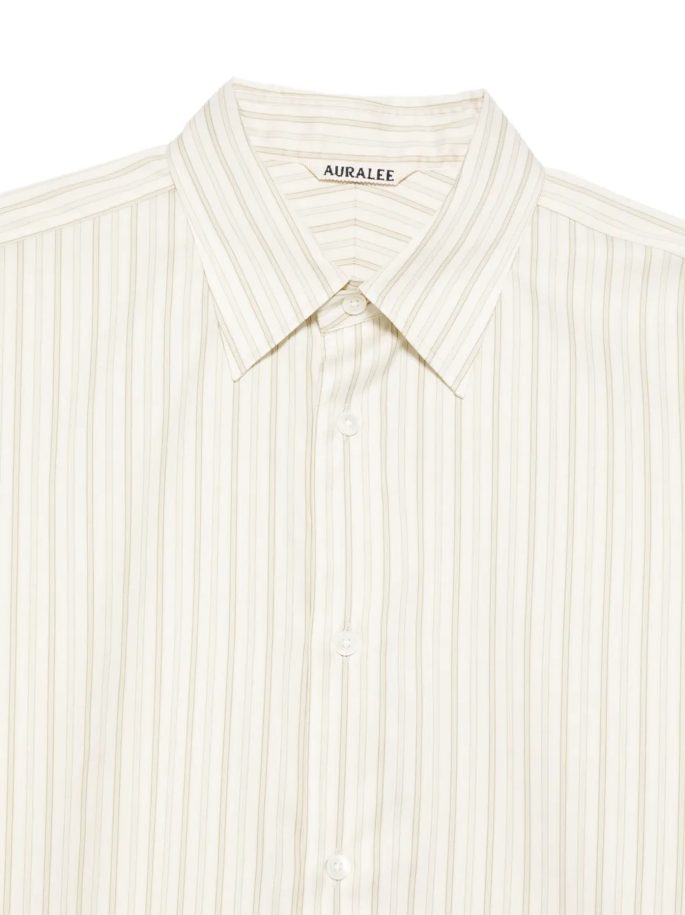  Auralee Striped Shirt - Neutrals 