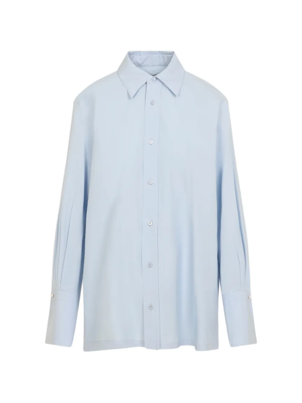 Carven long-sleeve collared shirt - Blu