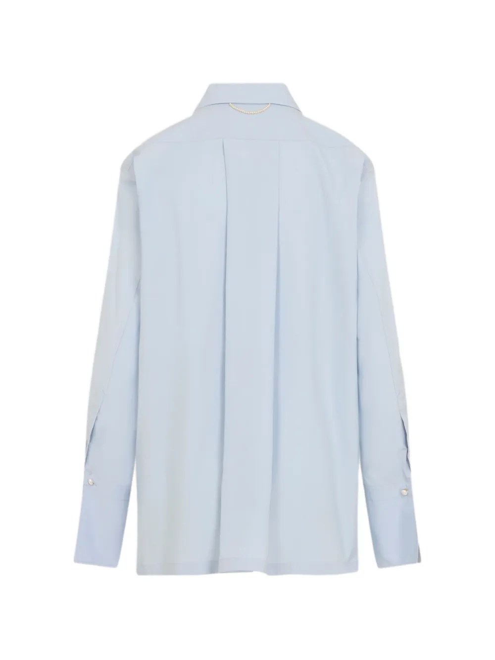 Long-Sleeve Collared Shirt