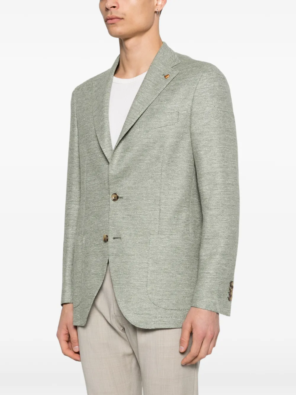  Latorre Patch-pocket Blazer - Green 