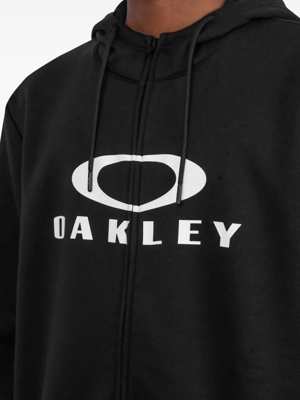 Oakley Bark 2.0 hoodie met rits Zwart