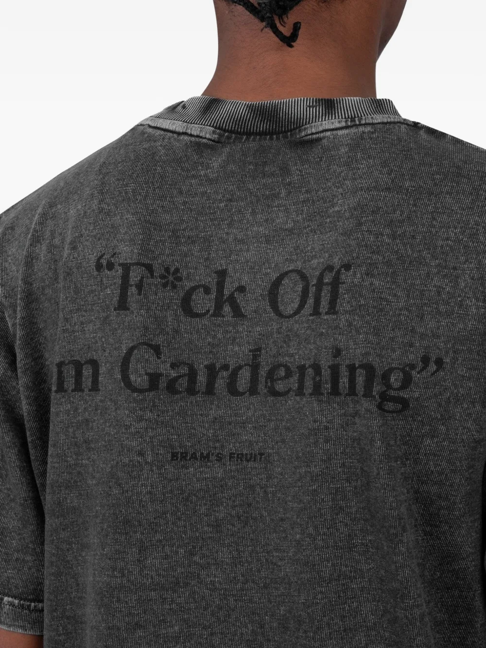 Bram s Fruit Gardening T-shirt Grijs