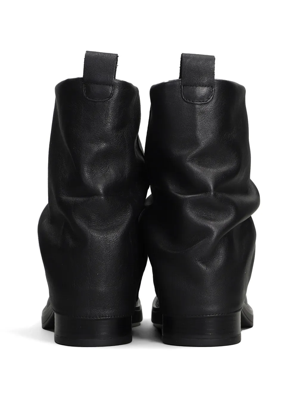 Gisel Moire Royal Biker leather boots Zwart