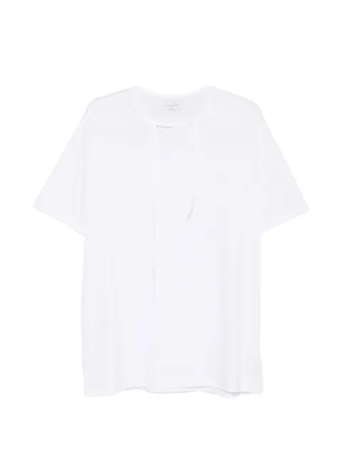 Yohji Yamamoto T-Shirt mit Schnürung