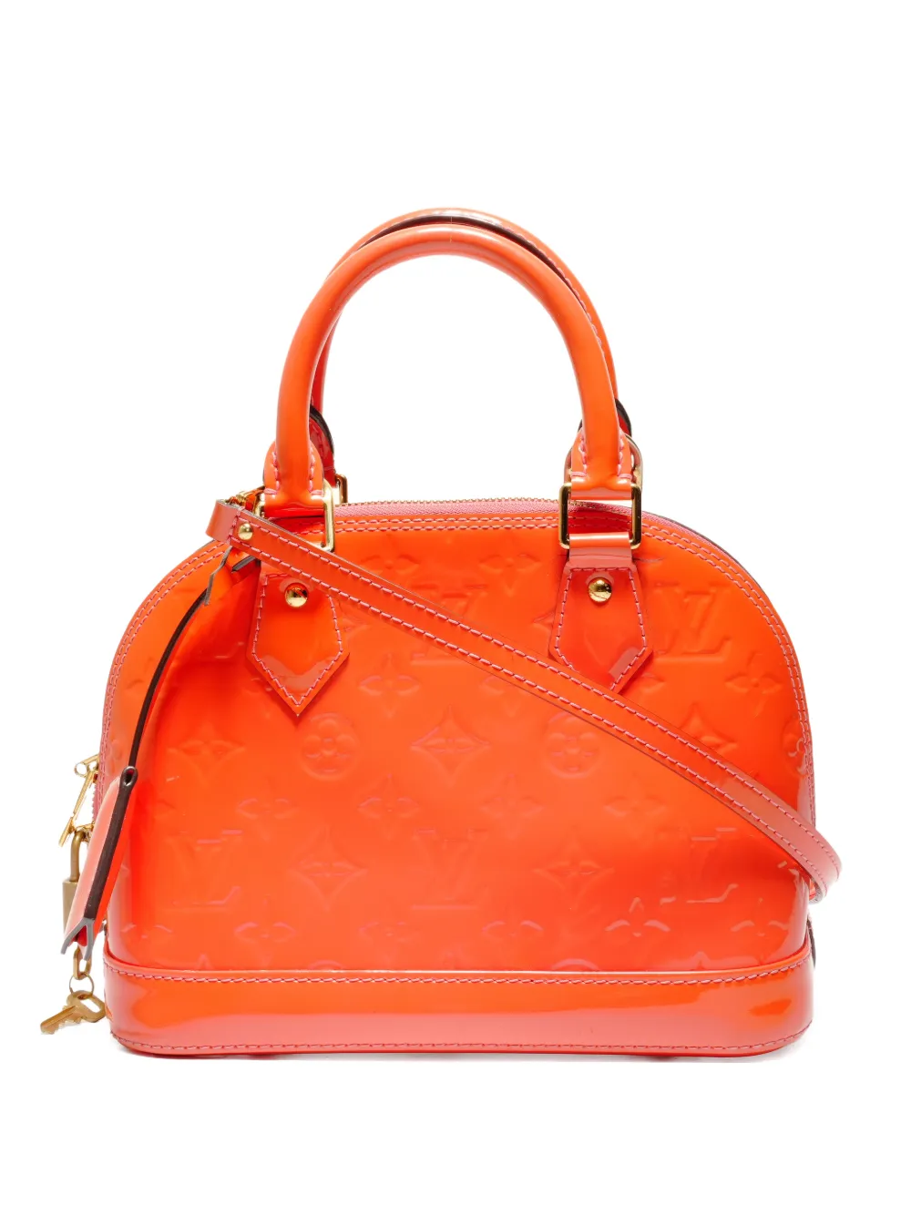 Louis Vuitton Pre-Owned 2015 Alma BB monogram tote bag - Arancione