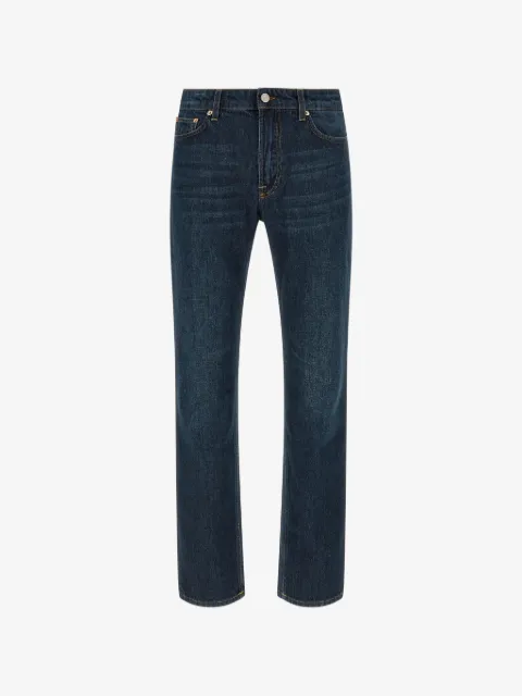Department 5 stonewashed contrast stitching jeans