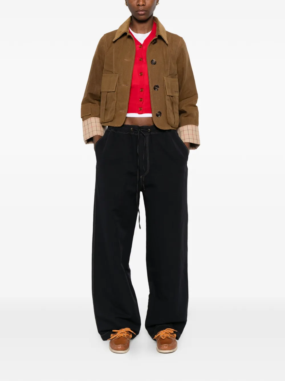  Barbour Dalbury Corduroy-collar Jacket - Brown 