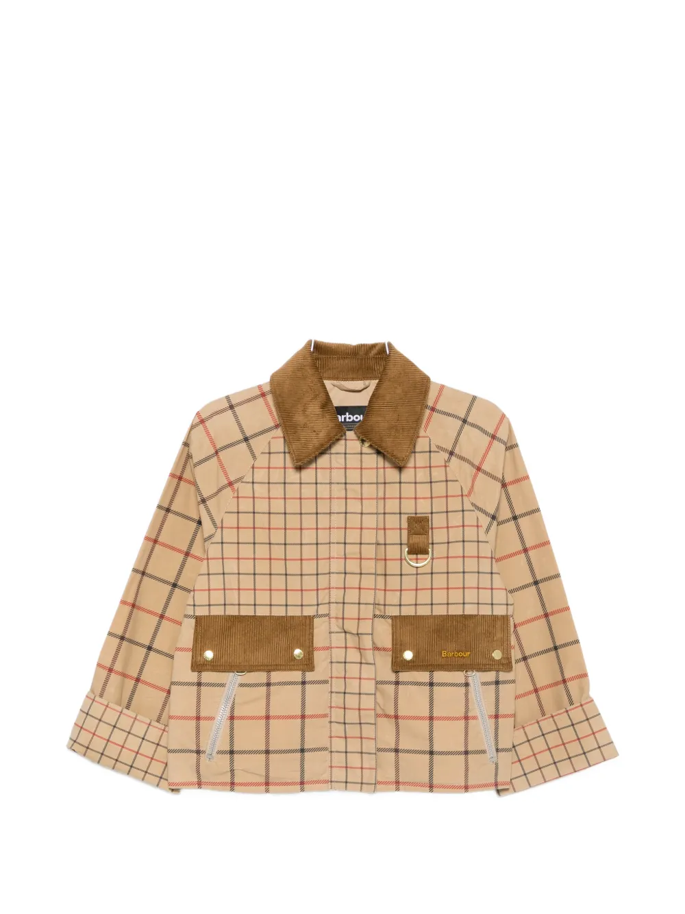 Barbour Mackworth corduroy-collar jacket - Toni neutri