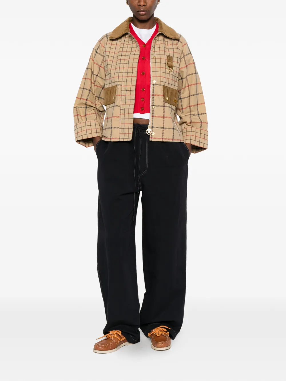 Barbour Mackworth Corduroy-collar Jacket - Neutrals 