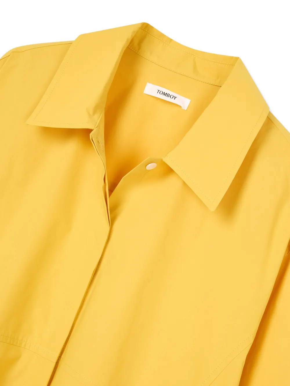  Tomboy Unbalanced Shirt - Yellow 