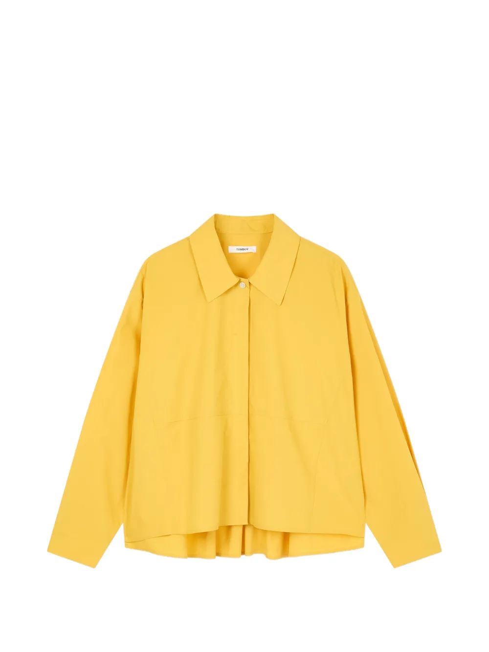 TOMBOY Unbalanced shirt - Giallo