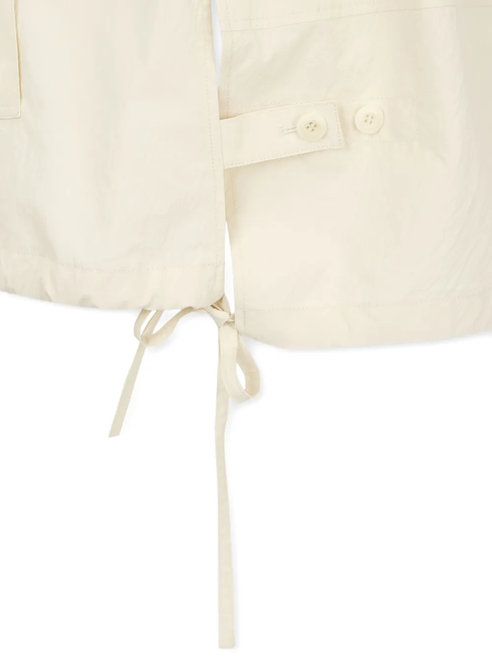 TOMBOY Jack met afneembare kraag Beige