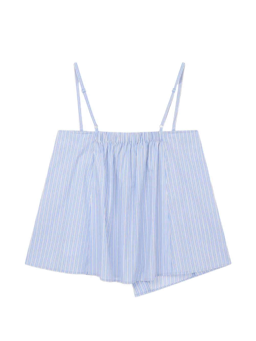  Tomboy Striped Bustier Top - Blue 