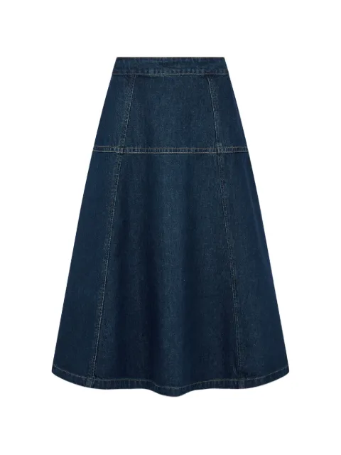 TOMBOY denim midi skirt