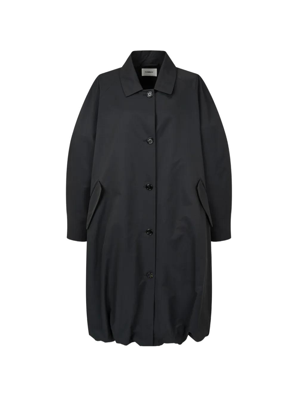 TOMBOY buttoned trench coat - Grigio