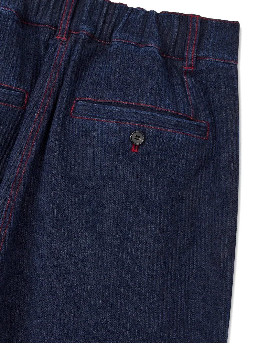 TOMBOY Jeans met elastische taille Blauw