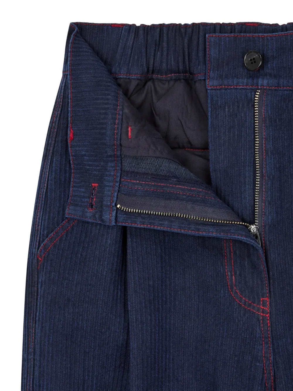 TOMBOY Jeans met elastische taille Blauw
