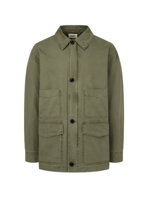 TOMBOY chamarra con botones y efecto lavado