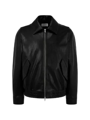 A.P.C. Shearling flap-pocket Jacket | Black | FARFETCH JO