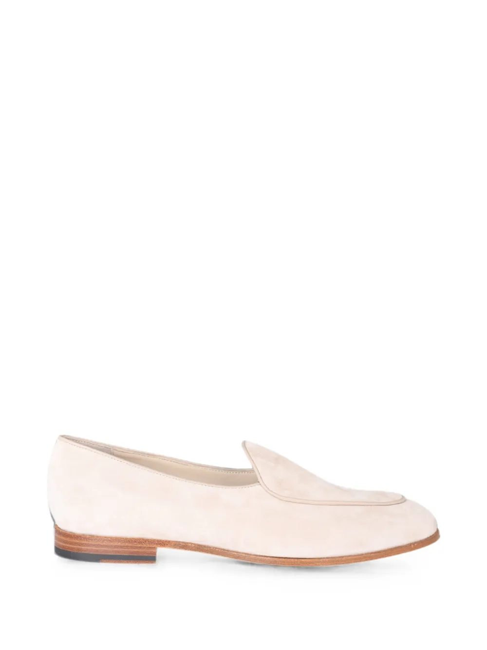 Eleventy Suede Slip-on Loafers In Neutral