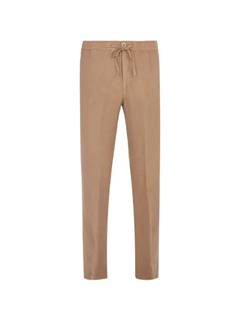 120% Lino drawstring trousers