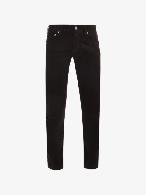 Barba JFive corduroy straight trousers