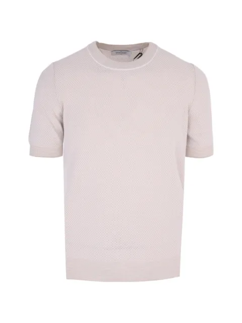 Gran Sasso waffle-knit short-sleeve T-shirt