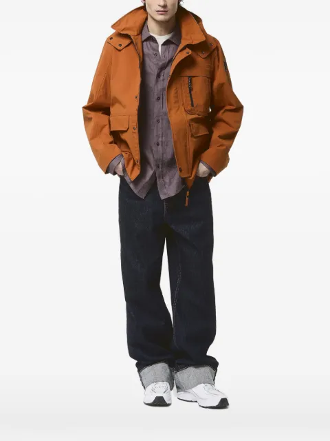 CAPE HORN hooded chest-pocket jacket
