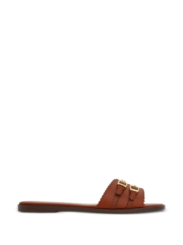 Zimmermann Goldie Slides in Brown