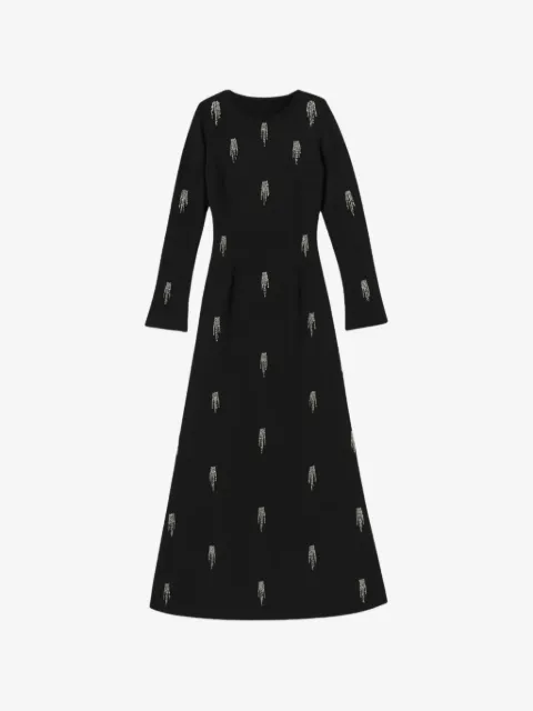 SIMKHAI  Coretta long-sleeve midi dress