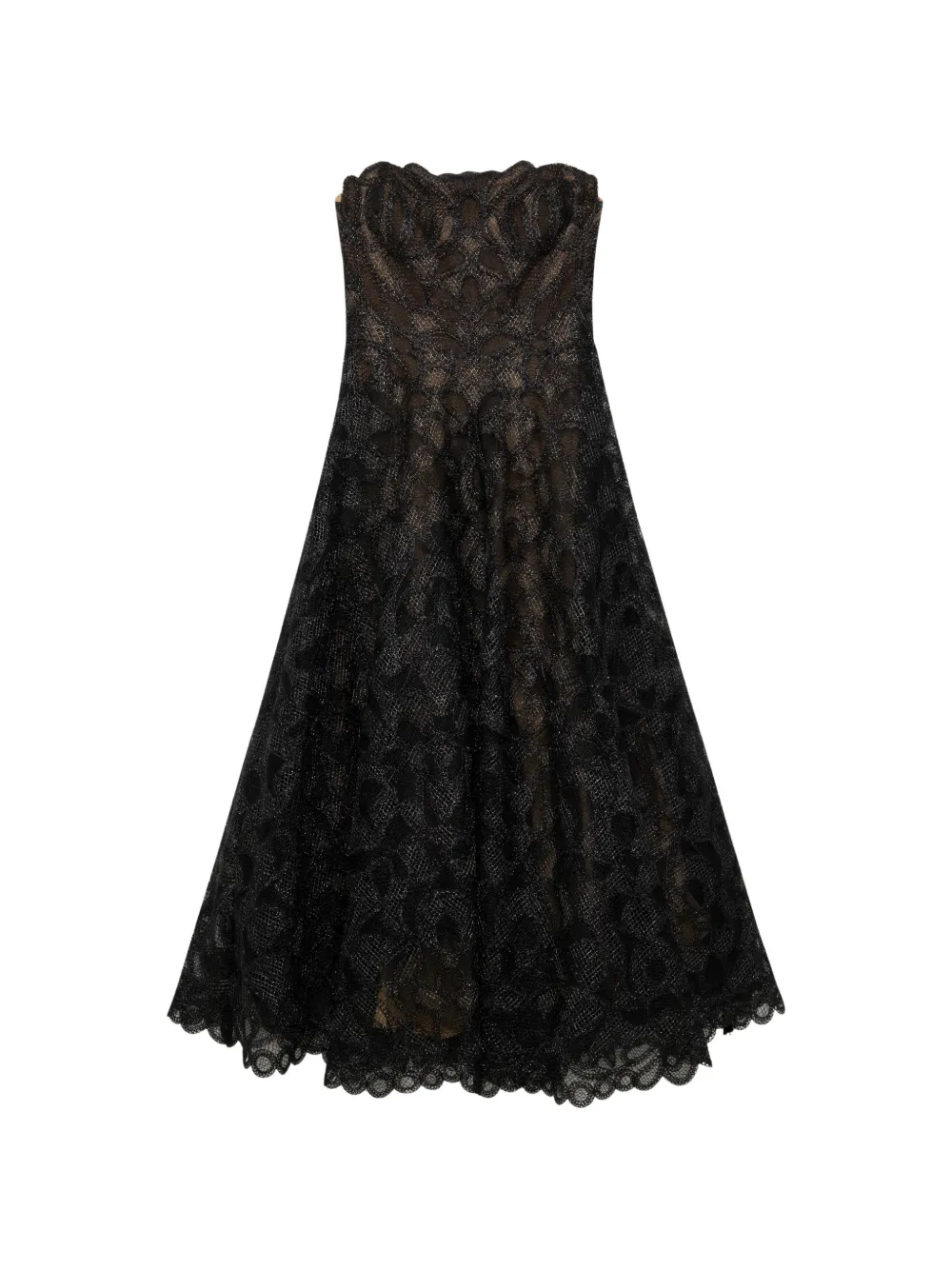 Simkhai Elvina bustier midi dress - Nero