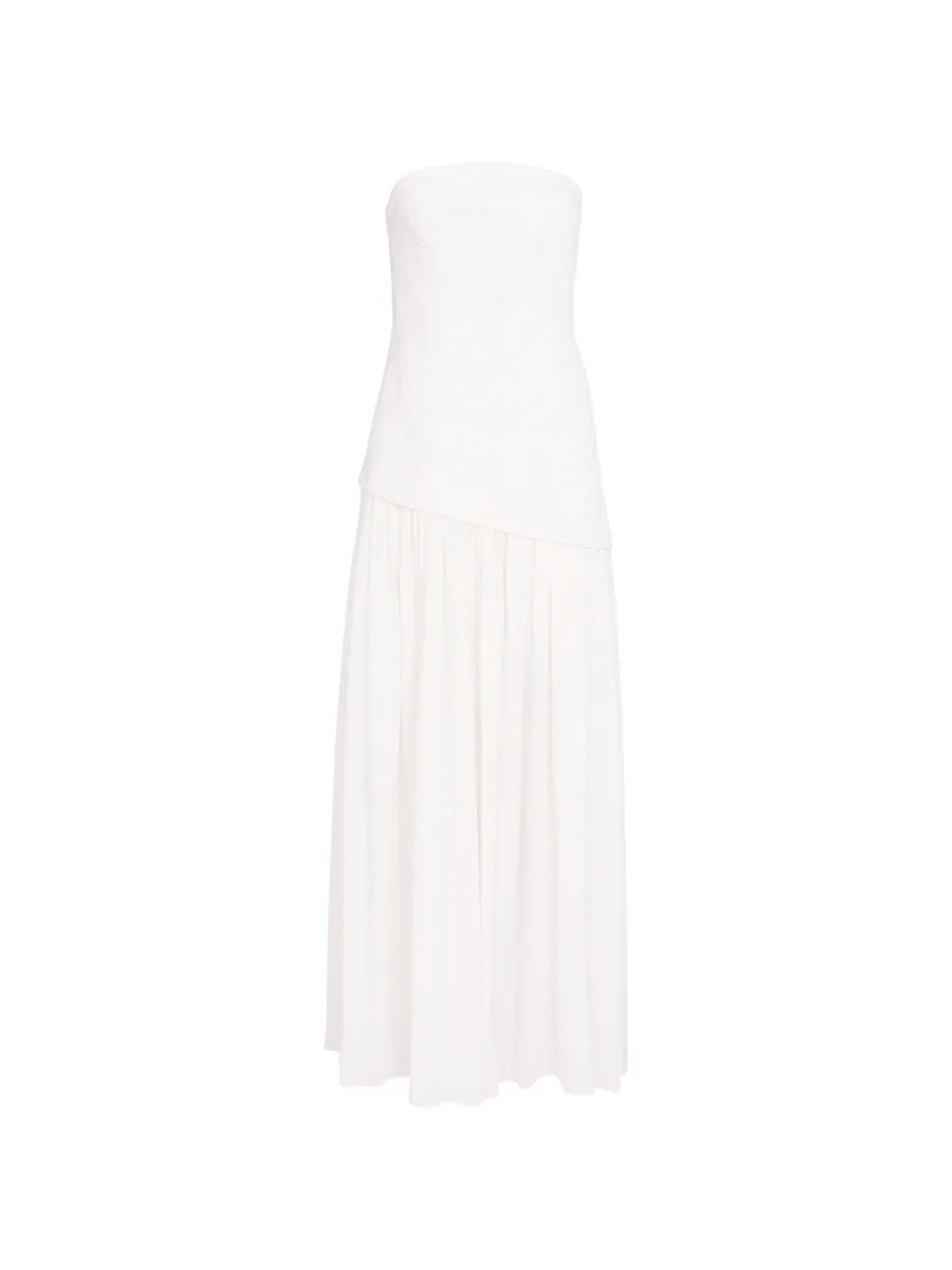 SIGNIFICANT OTHER Blyth strapless maxi dress - Bianco
