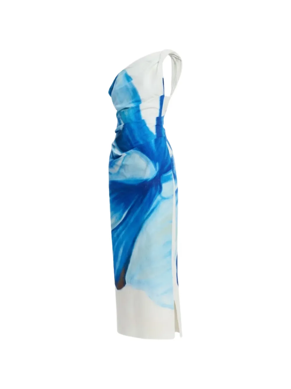 SIGNIFICANT OTHER Olea one-shoulder floral dress - Blu