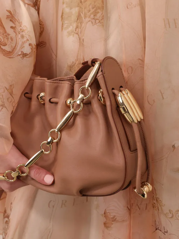 ZIMMERMANN Halcyon Clutch | Brown | FARFETCH