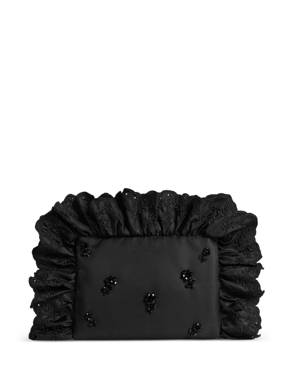 Simone Rocha pillowcase-design clutch bag - Nero