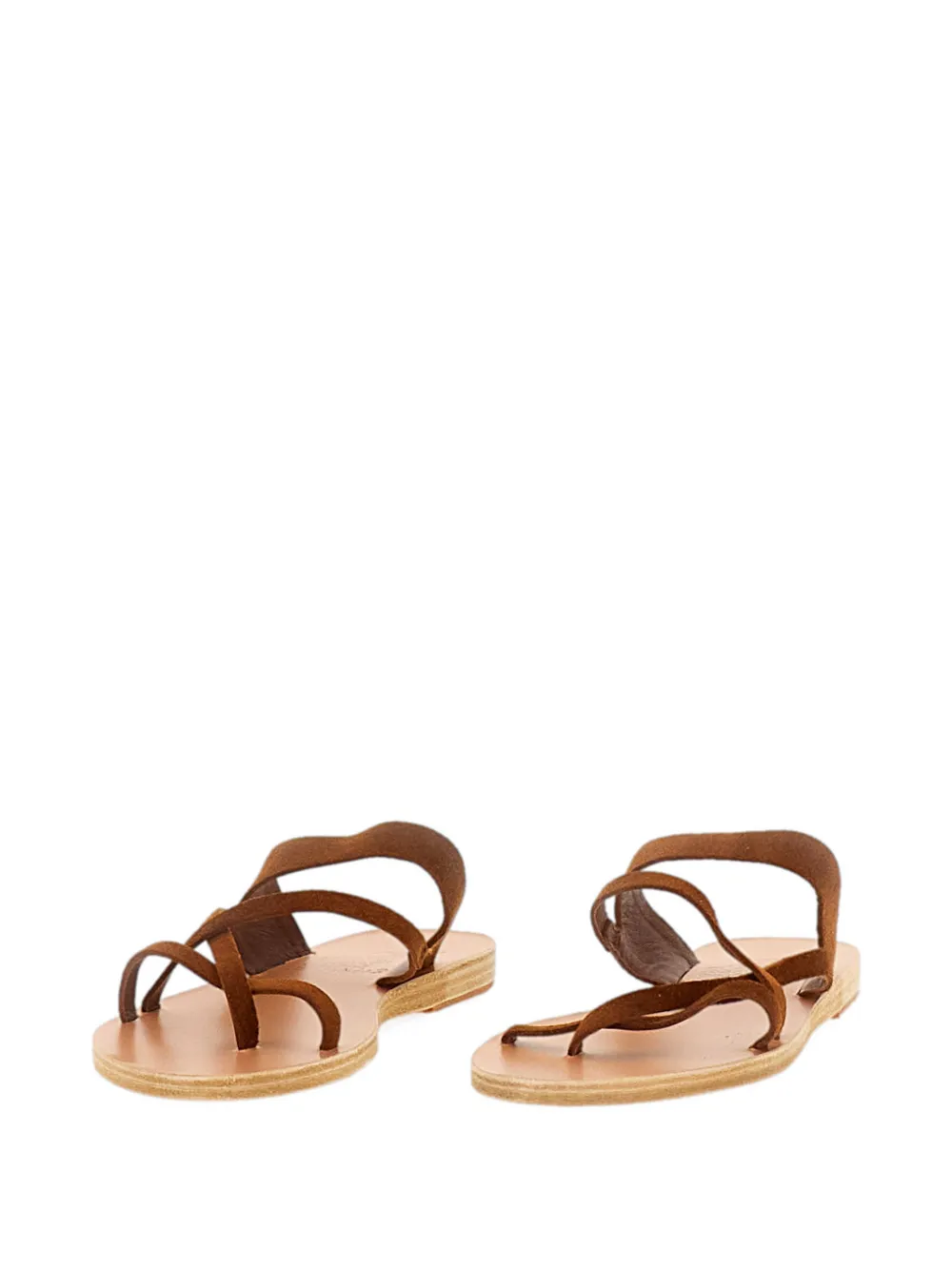 Ancient Greek Sandals Sandalen met bandjes Bruin