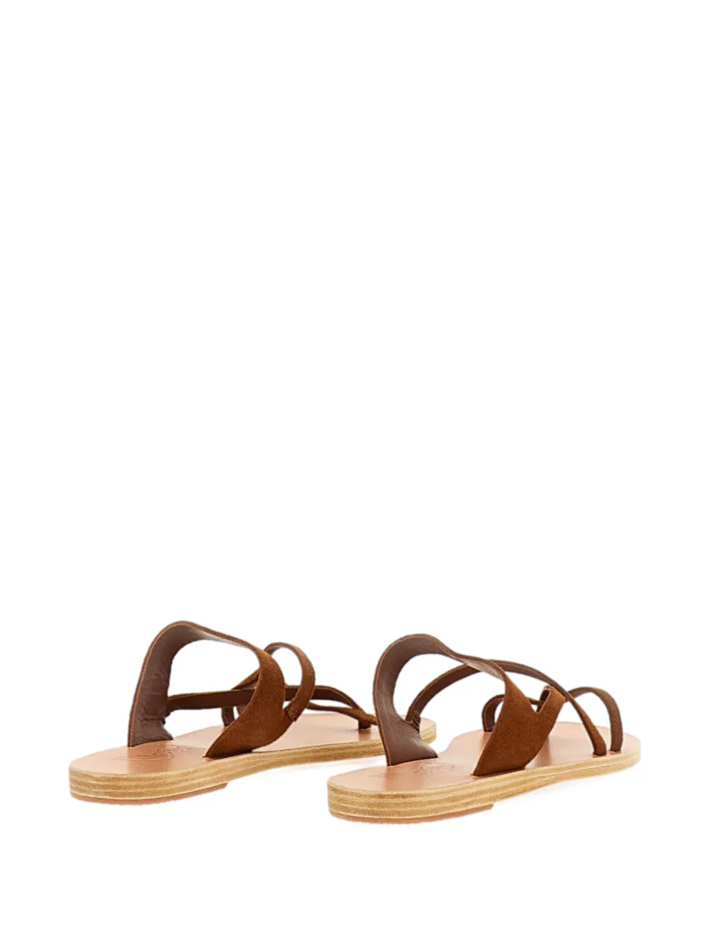 Ancient Greek Sandals Sandalen met bandjes Bruin