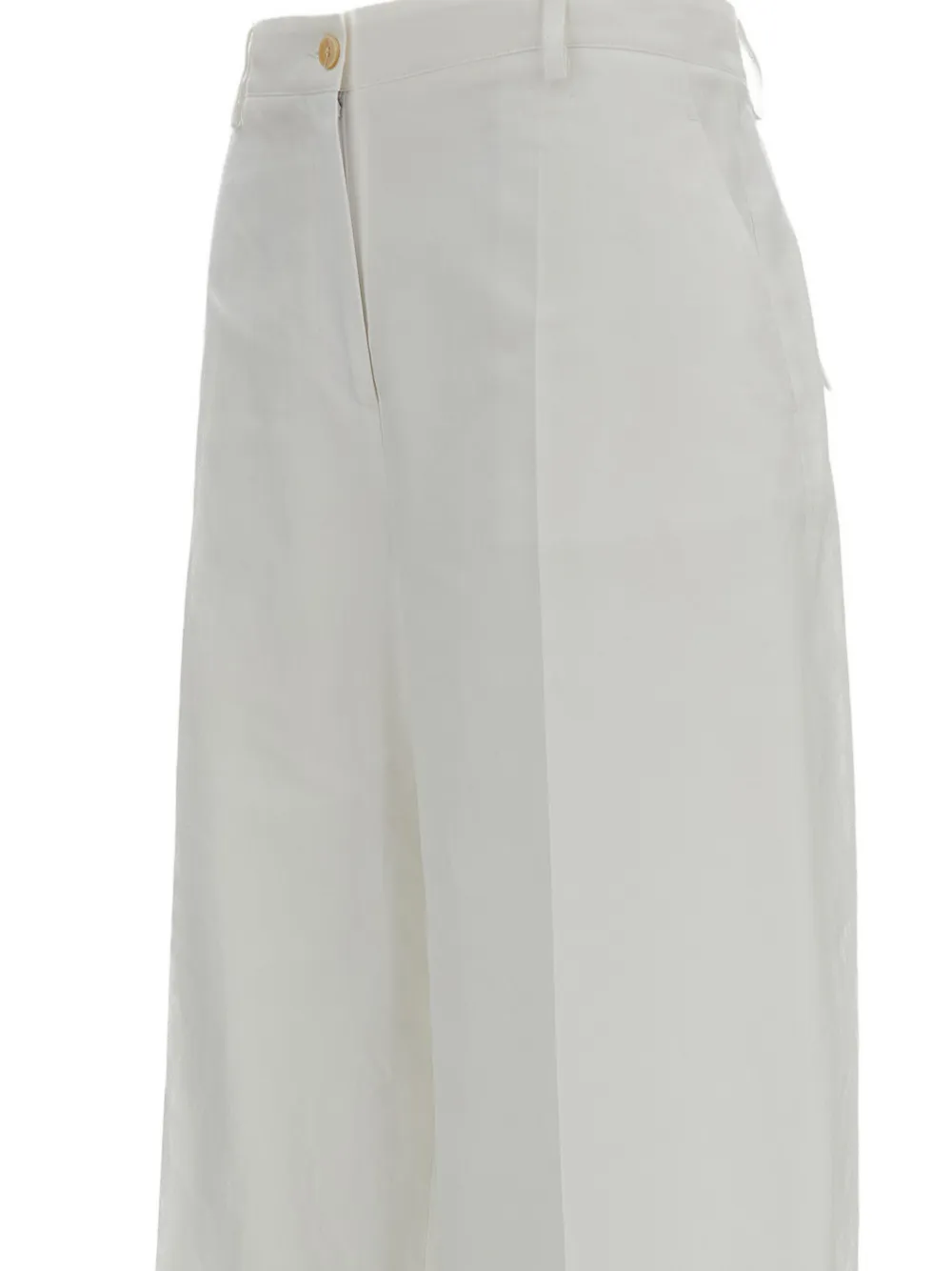  Alberto Biani Wide-leg Trousers - White 