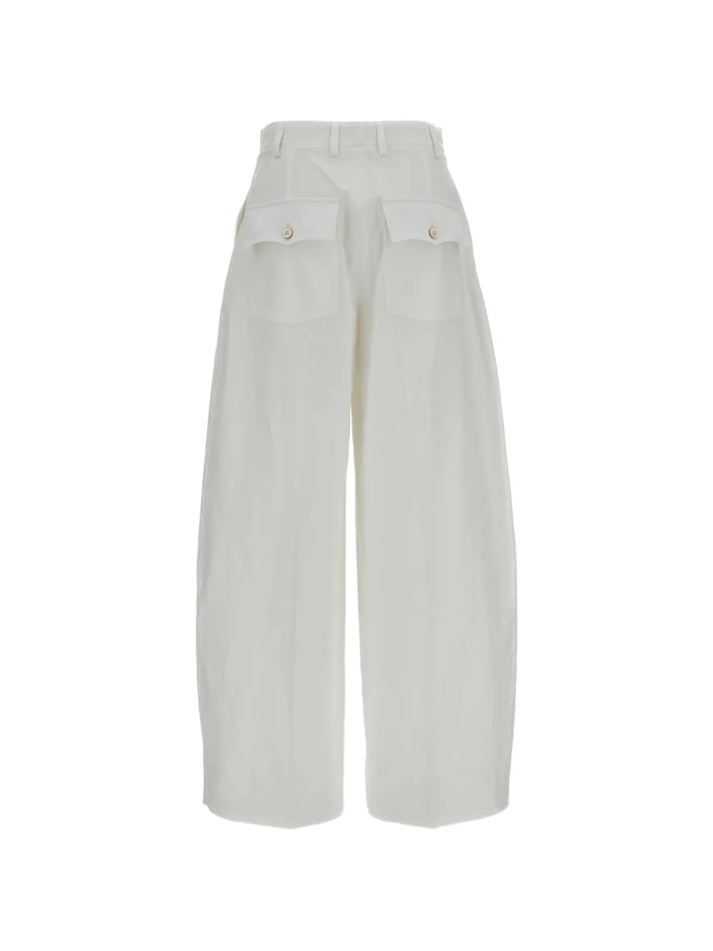  Alberto Biani Wide-leg Trousers - White 