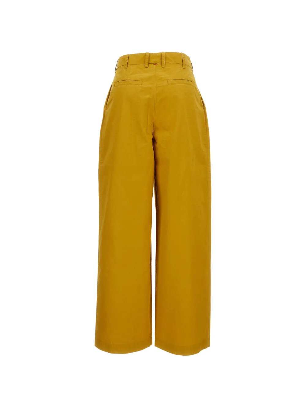 Casey Sienna geplooide broek Geel