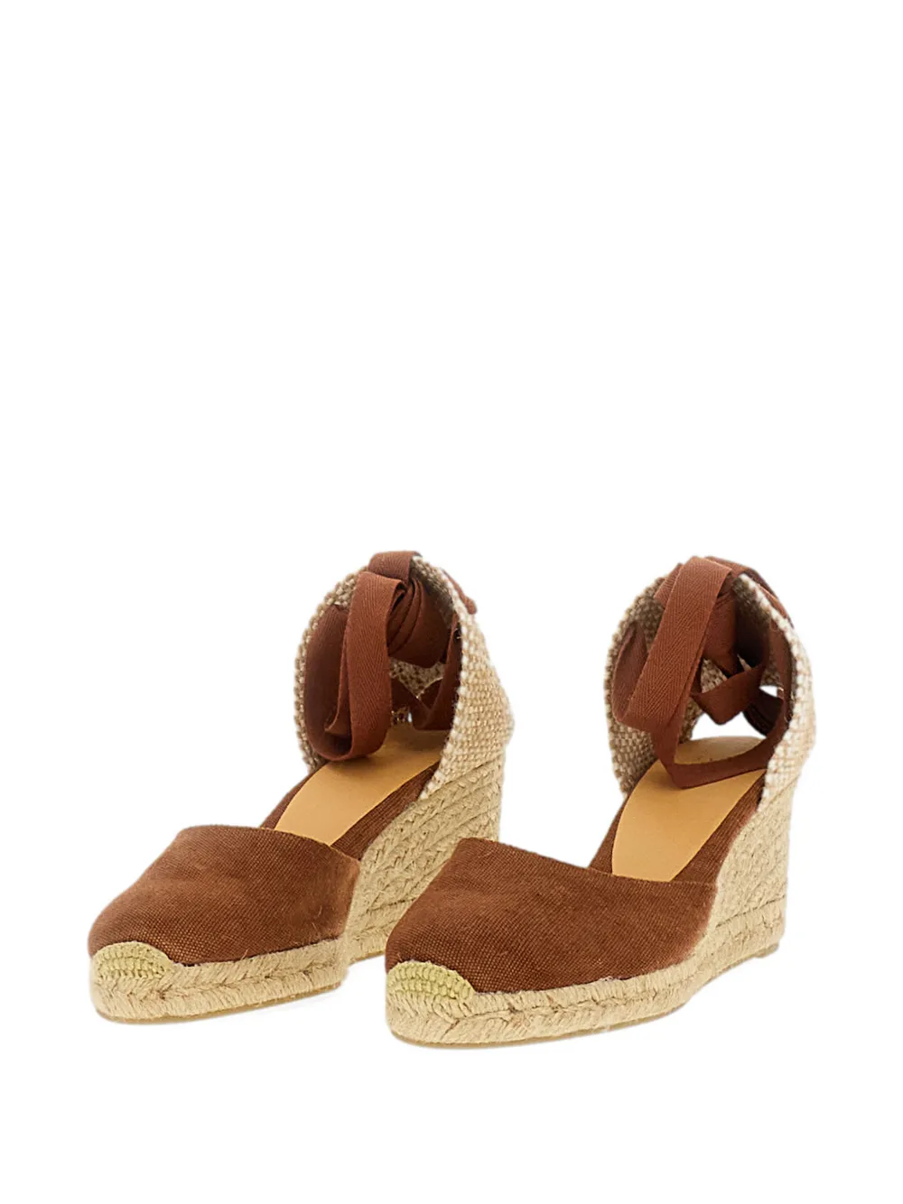 Castañer lace-up wedge espadrilles Bruin