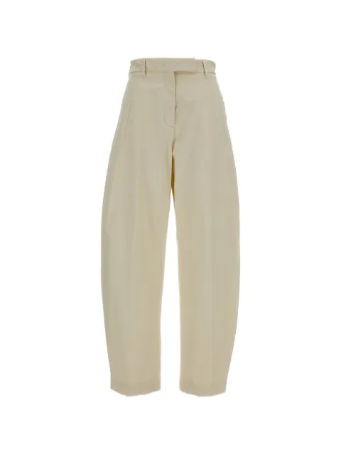 THELATEST high-rise wide-leg trousers
