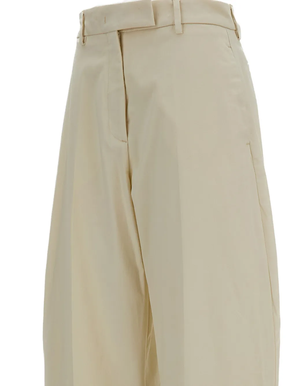  Thelatest High-rise Wide-leg Trousers - Neutrals 