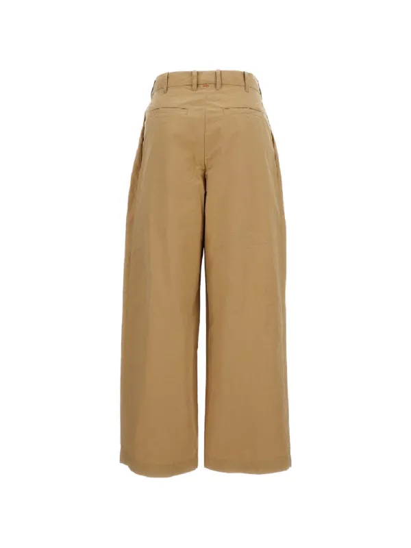Casey Casey Sienna Pleated Trousers | Yellow | FARFETCH