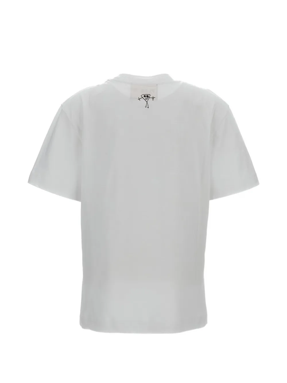 Plan C Graphic-print T-shirt In White